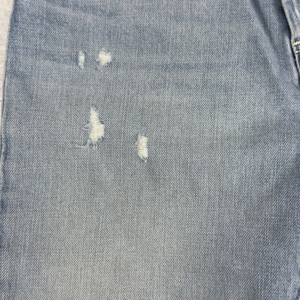 Daily Blue By AG Hype Straight Leg Jeans High Rise Distressed Dust Size‎ 25 NEW - Picture 6 of 15